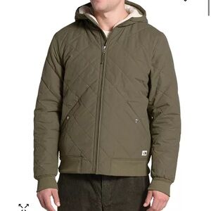The North Face Men's Cuchillo Quilted Fleece-Lined Hooded Jacket